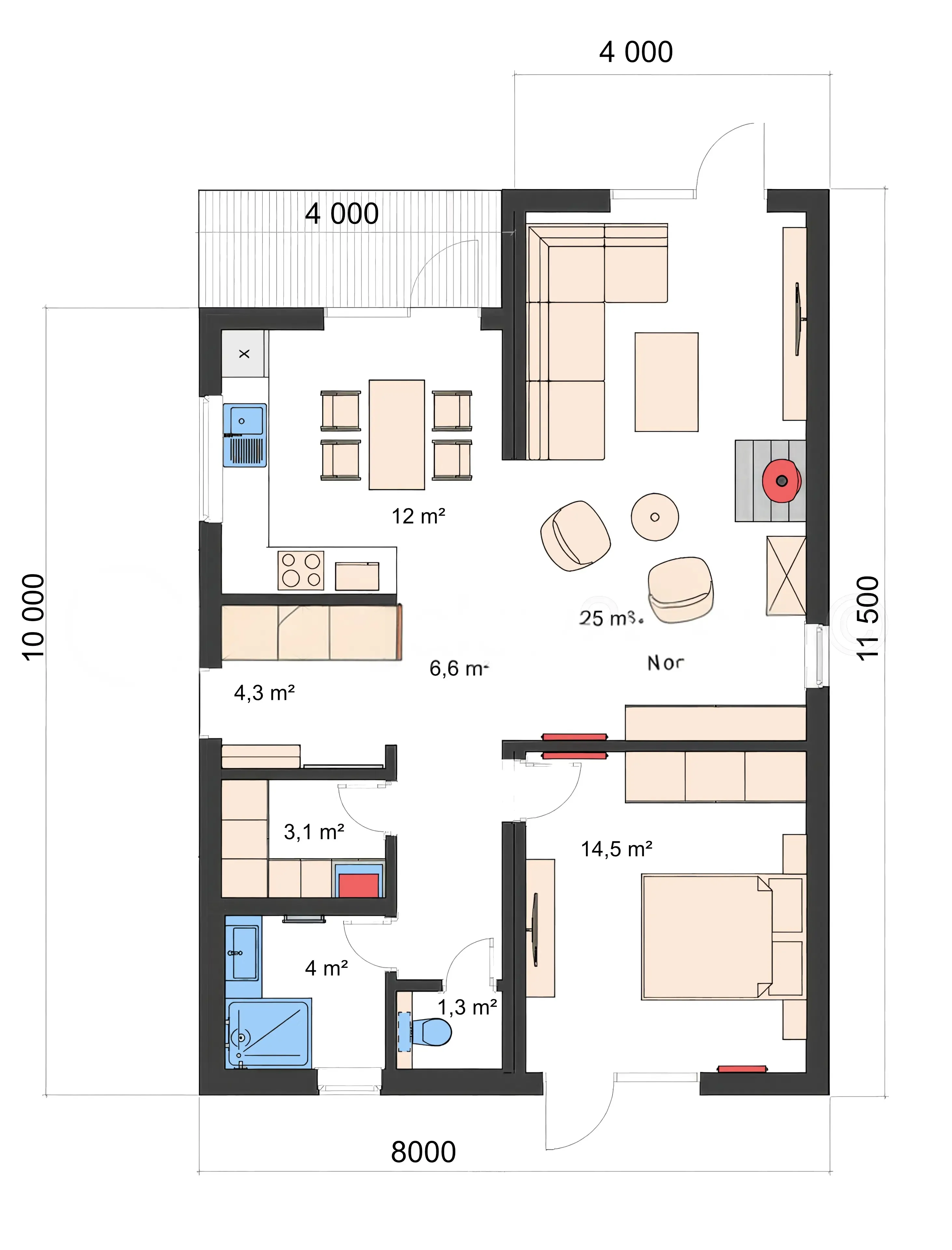 Grundriss Edmonton