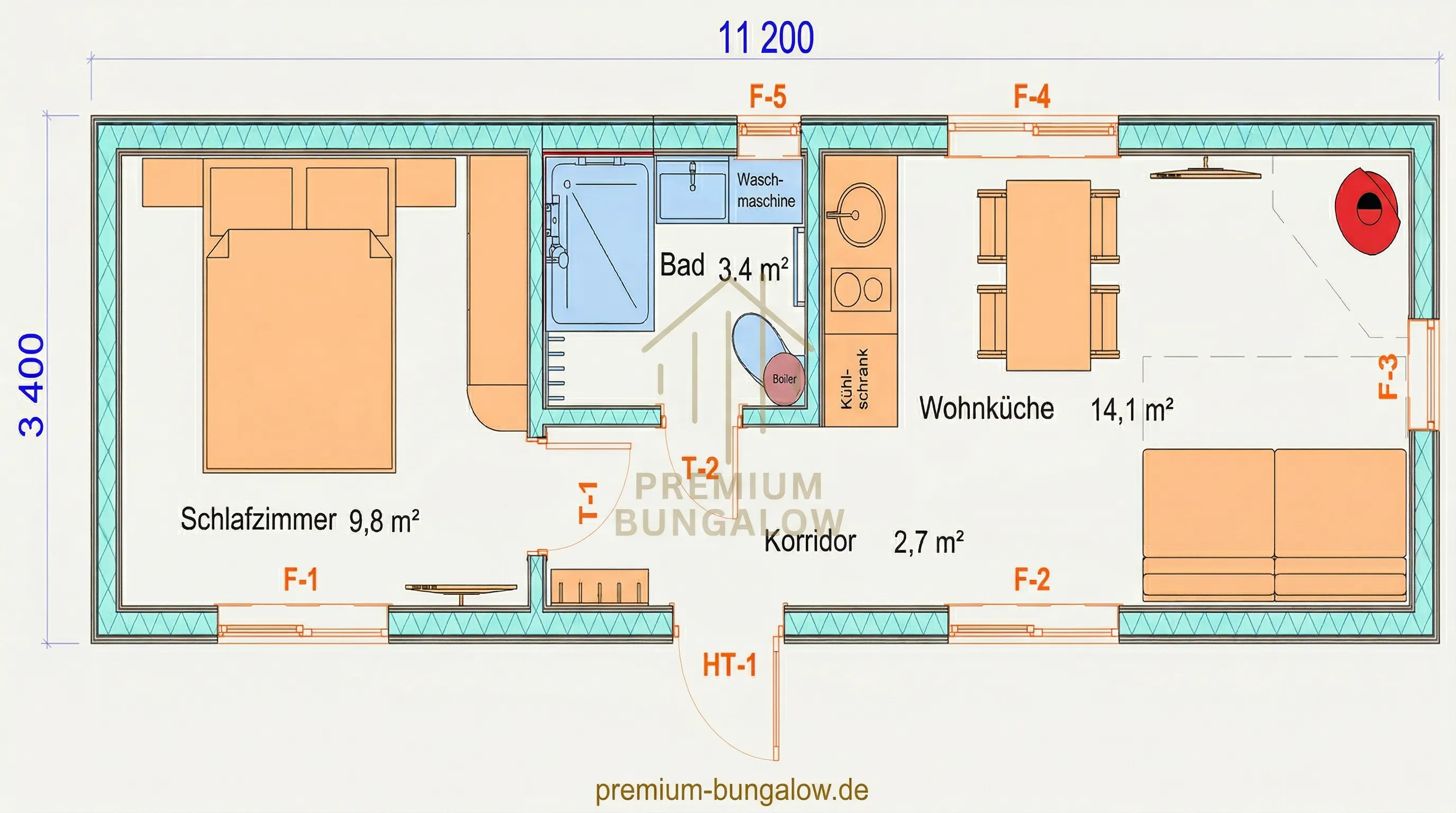 Grundriss Victoria