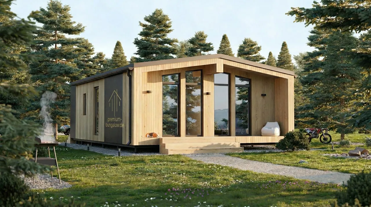 Modulhaus-Modell Winnipeg – schlüsselfertiges Rendering